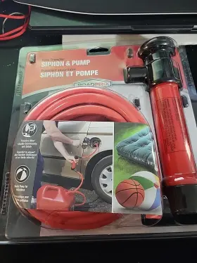 Rp36667 Roadpro Siphon And Pump Multi Use With Air Pressure Hose Dipstick