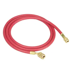 38372a Robinair 72 Inch R-12 Red Hose With Quick Seal Fittings