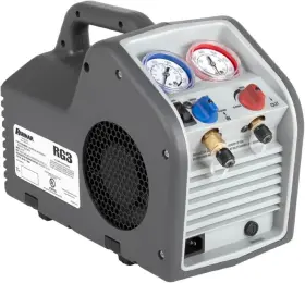 Robinair 637335043374 Portable Refrigerant Recovery Machine 115v 60hz Liquid And Vapor Rg3