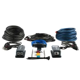 2-amplifier Roswell Marine C920-0033 Amp Wiring Kit Complete Install Package 4ga Ofc