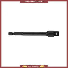 14144ha Royalty Parts Direct Grey Pneumatic 1/4 Inch Hex By Square Impact Adapter 4 Length New