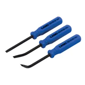 853-06-3st-b Royalty Parts Direct Lang Kastar 3 Piece 5 Inch Blue Pocket Prybar Set Brand New