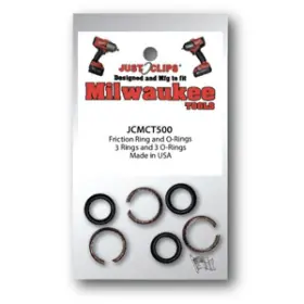 Jcmct500 Royaltypartsdirect Mct500 Just Clips 1/2 Inch 3pc Milwaukee Anvil Snap Ring And O-ring Kit - Usa