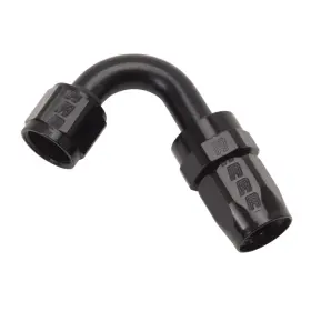 613415 Russell Performance -8 An Black 120 Degree Full Flow Swivel Hose End