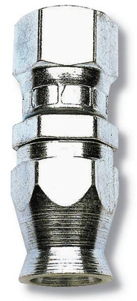 Russell 620141 Endura Hose Fitting - #4an Straight Steel Nickel Plated
