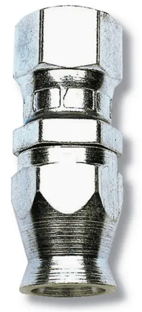 620141 Russell Endura Hose Fitting - #4an Straight Steel Nickel Plated