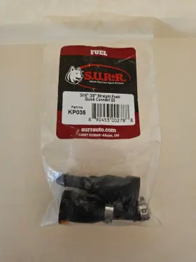 Kp035 S.u.r.&r. 5/16 Inch - 3/8 Straight Push Quick Connect Pack Of Two