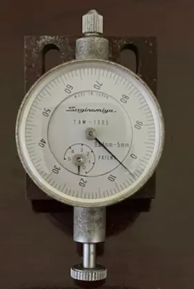 Tam-1005 Saginomiya Tam-5001 Japan Gage Dial Indicator Machinist Tool 0.01mm-5mm