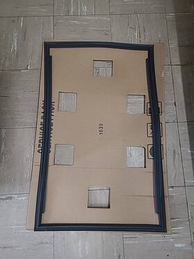 Samsung Da97-15249h Refrigerator Freezer Door Gasket Black