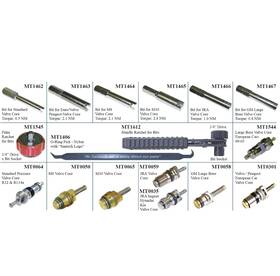 Santech Industries Mt1625 Valve Core Bit Driver Set With Palm/handle Ratchet