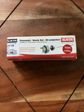 Sq125708 Sata Spray Equipment 125708 Nozzle Set 1.2sr Minijet 3000 New