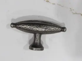 253-vn Schaub And Company Siena Designs Collection Oval Knob Vibra Nickel 2 7/8