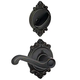 F59-fla-716-brk-rh Schlage F59 Flair With Brookshire Rose Right Hand Interior Ac