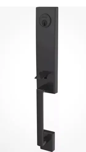 Fct58cen622 Schlage Lock Company Century Handleset Matte Black