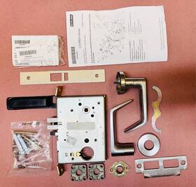Schlage L9082l-06-626 Commercial Lockset Door Lock Mortise And Handles