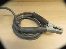Schumacher 8awg 6 Battery Charger Cable And Clamp #8awg W Eye Terminal 6ft