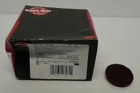051131-07481 Scotch-brite/3m Scotch-brite Roloc Surface Conditioning Discs 25 Pack New