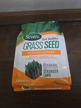 Scotts 18053 Turf Builder 4-0-0 Grass Seed Bermudagrass 8 Lb Bag