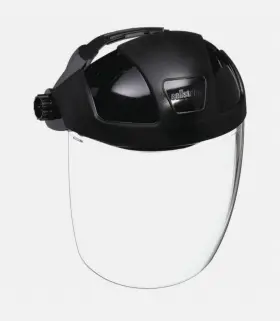 32010ww Sellstrom 32010 Face Shield- Dp4 Clear Anti-fog Ratchet Adjust -black#32010ww 4pe36