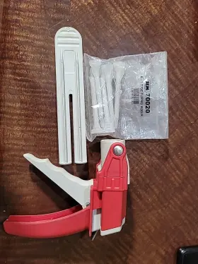 70019 Sem 1.7 Oz Manual Applicator Gun With 5 - Turbo Mixers. Used