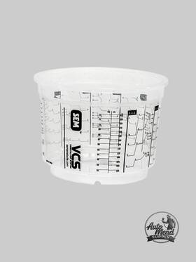 Sem 92120 Vcs 13 Oz Hard Cups 2 Pack Paint Mixing Spray System
