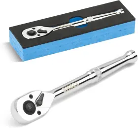 Sh161002 Shall 90-tooth 1/4-inch Drive Ratchet Wrench Quick-release And 1/4 Inch