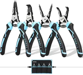 Sh191008eu Shall Snap Ring Pliers Set 4-piece Heavy 4pcs Multicolor