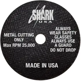 12704 Shark Industries Cut Off Wheels 10 Pack