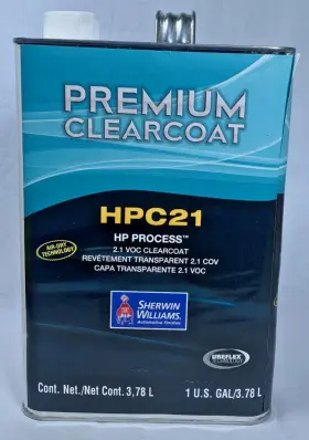 Hpc21 Sherwin Williams New Premium Clearcoat Hp Process 2.1 Voc - 1 Gallon