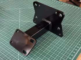 Smw-66esa Shively Machine Works 6.6 Duramax Engine Stand Adaptor