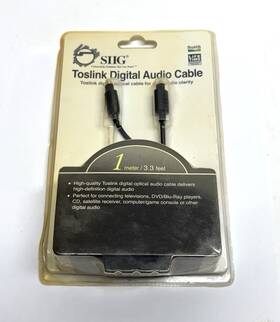 Siig Inc. Cb-ts0012-s1 Factory Sealed Inc. Toslink Digital Optical Cable