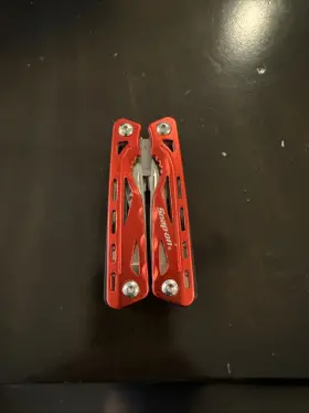 871435s-02 Snap-on 13 In One Pliers Multi-tool/folding Pocket Knife Red/black
