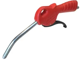 At4101 Snap-on Tools Red 4 Inch Blow Gun With Bent Tip Galvanized Tube Very Nice