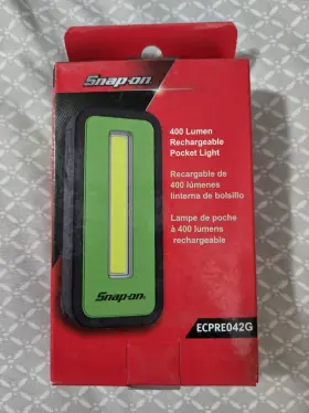 Ecpre042g Snap-on Ecpre042 Tools New Green 400 Lumen Pocket Light