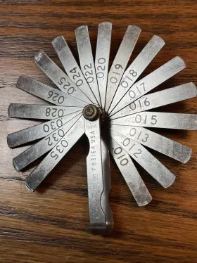 Fb316a Snap-on Fb316 Mini Feeler Gauge Set Usa