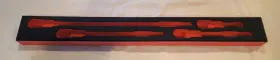 Fm204rt02br Snap-on Red Foam Insert For 3/8 Ratchets Only