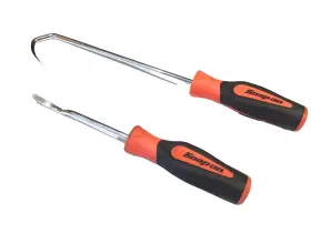 Sga102bo Snap On Tools 2 Piece Short Radiator Hose Pick Set With Orange Soft Grip Sga102