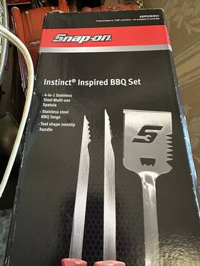 Snap-on Spp02b2023 New Snap-on Instinct Inspired Bbq Set With Screwdriver Shaped Handles