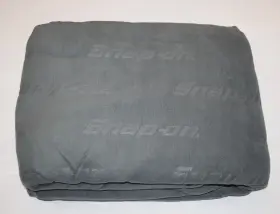 Ssx19p138 Snap On Snap-on Tools Grey Logo Sherpa 60 Inch X 64 Fleece Blanket New