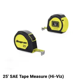 Tpmb25hv Snap-on New Tape Measure 25ft Hi-viz Yellow Sae Auto Brake 6 Pack
