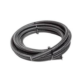 Snow Performance Snf-60815b 8an Braided Stainless Ptfe Hose - 15ft Black For Automotive Use