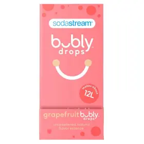 1025206010 Sodastream Bubly Grapefruit Drops