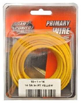 Southwire 032886954306 Primary Wire Yellow 16-ga. 24 Ft. - 55668333