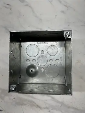 52171-1-upc Southwire Box Of 20 Welded 30 Cu Inch 4x4x2 Box. See Description