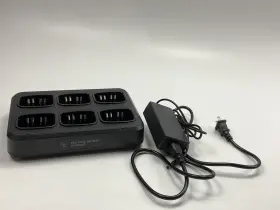 Qsc-606s-u Spark Used 6-way Universal Charger Rapid Compatible For Motorola Gp3688 Gp3188