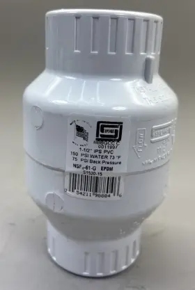 S1520-15 Spears S152015 1.5 Inch Pvc Utility Swing Check Valve