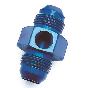 560668 Speedfx 6an X 1/8nptf Flare Union With Port