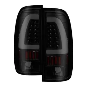 9038501 Spyder Xtune Fits 97-03 Ford F-150 Light Bar Led Tail Lights - Black Smoke