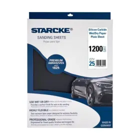 991a-1200-r25 Ste Usa Sc 991a Black P1200 9inx11in Waterprf Sheet 25ct 991a1200r25