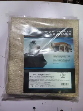 372ng-6x6 Steiner Two 37266ng Toughguard 6ft X Fiberglass Welding Blankets - New